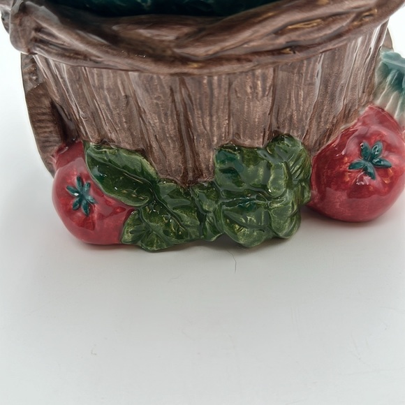 Candy Dish Mixed Vegetables on Wheelbarrow, Fitz and Floyd, 1998 - Picture 10 of 16